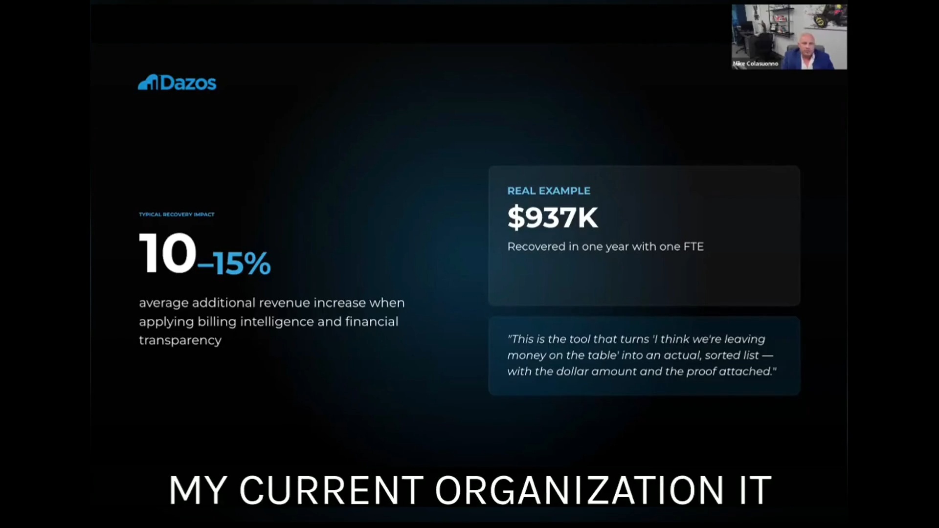 IQ Webinar - Diagnosing Trends & Preventing Denials