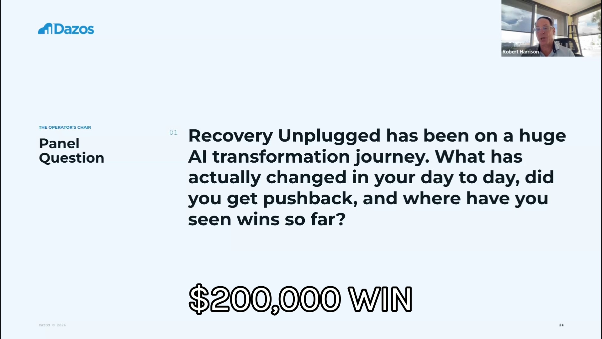 Webinar - AI in BH - $200K Win