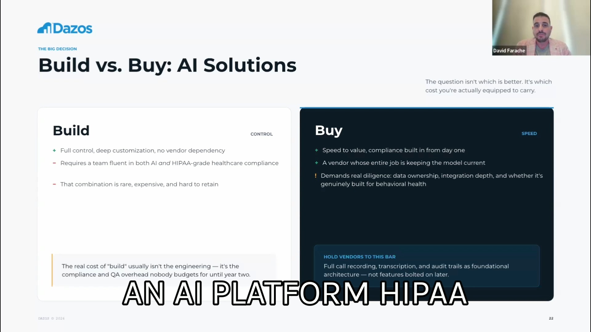 Webinar - AI in BH - Legal Compliance